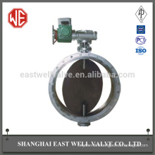 Butterfly valve for cement